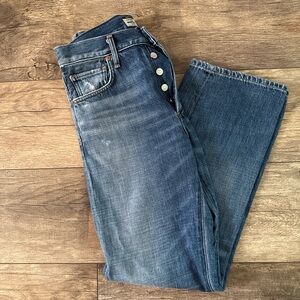 Citizens Of Humanity Indigo Flare Jeans